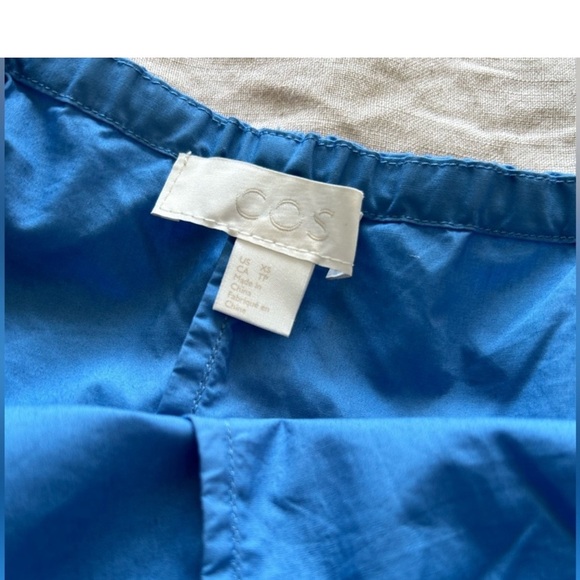 COS Wide-Leg Jumpsuit cotton blue - XS - Picture 3 of 8